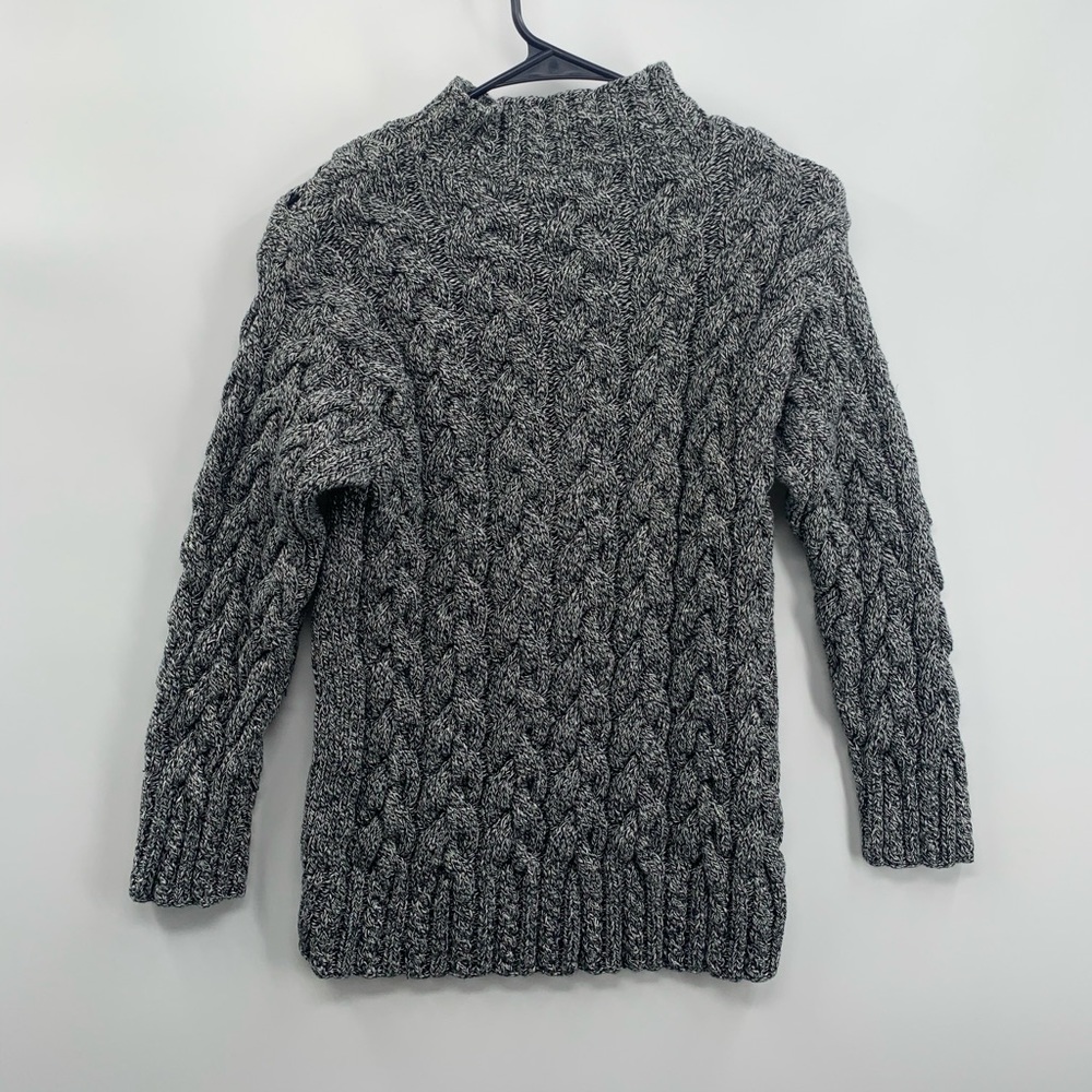 Liz Claiborne Women’s Sweater Petite Size M, Medium Lizsport Turtle Neck Gray